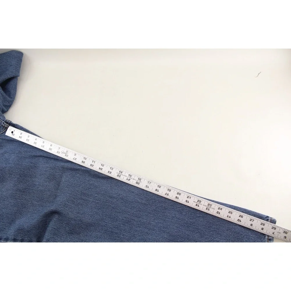 Mens Levis 505 Denim Jeans Regular Fit Medium‎ Wash Blue 36x29 (Tag Size 38x30)